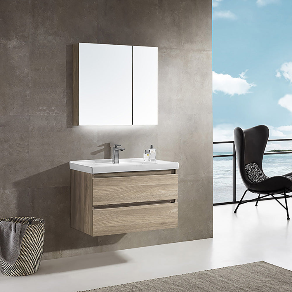 Bathroom Cabinets 凱利330 浴室櫃 Mirror Cabinets 鏡櫃 台上盆 台下盤 現代風格 智能鏡櫃