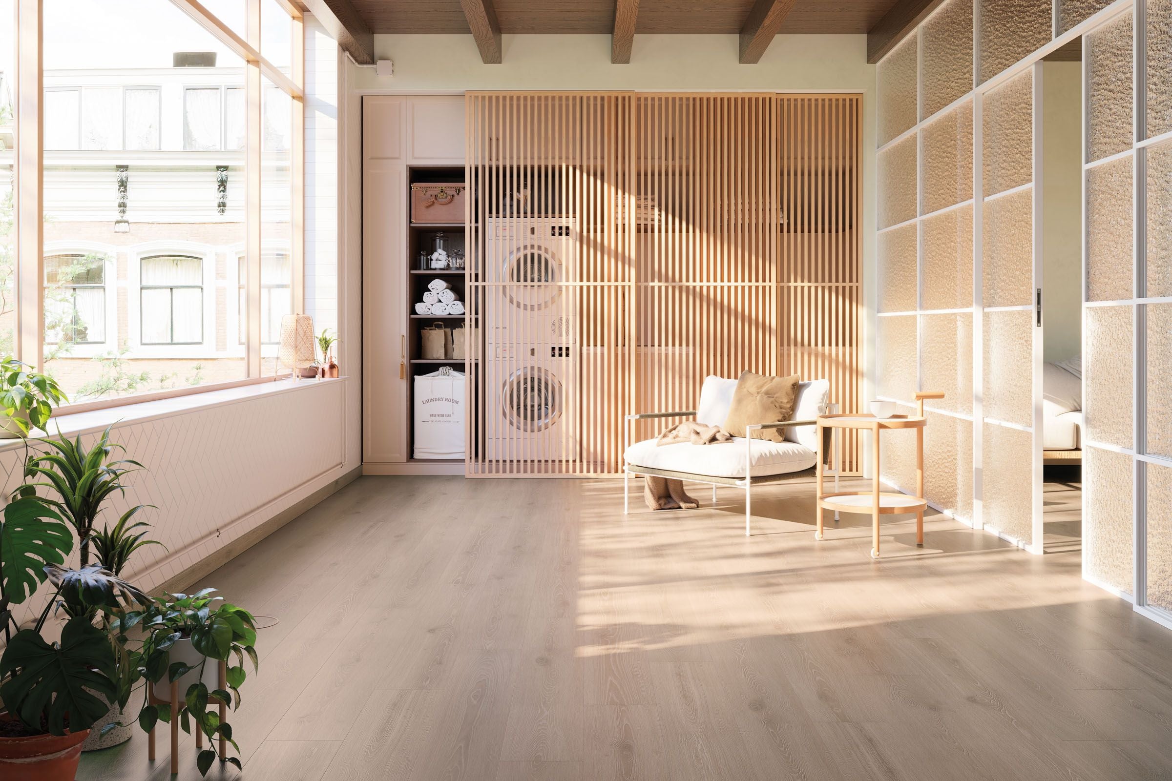 Finfloor無縫地板 西班牙進口 48小時防水 經久耐用 2AM Natural Arles Oak  41048148