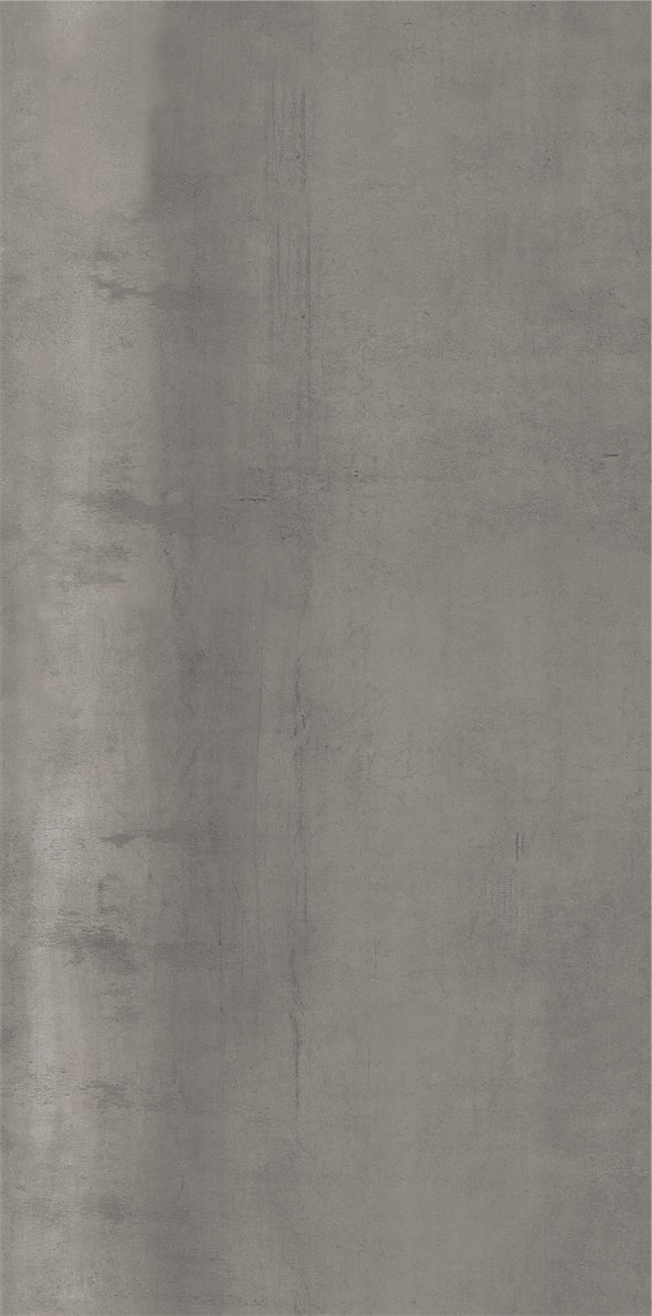 意大利設計磁磚 Italian Design Tiles 金屬質感 銀鏽 FS7515074GY 75×150cm 地磚 牆磚 柔光磚 Dry grain and throw 半拋幹粒工藝 Dumb and soft face 啞柔面