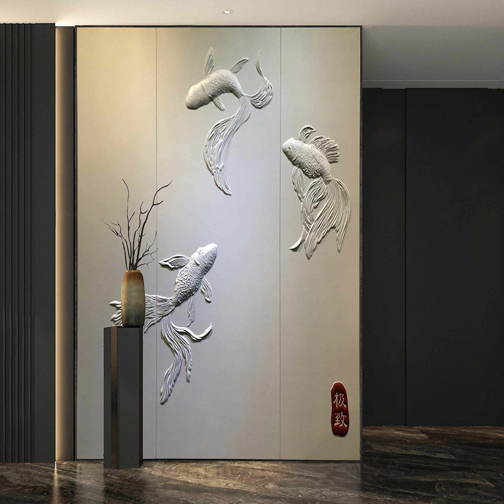 3D Leather Wall Panels 浮雕繡花 Customizable 可訂造尺寸 皮紋牆板 立體牆板 繡花牆板 透光牆板 藝術背景墻 皮紋格柵板 皮紋半圓板 環保PU皮材質