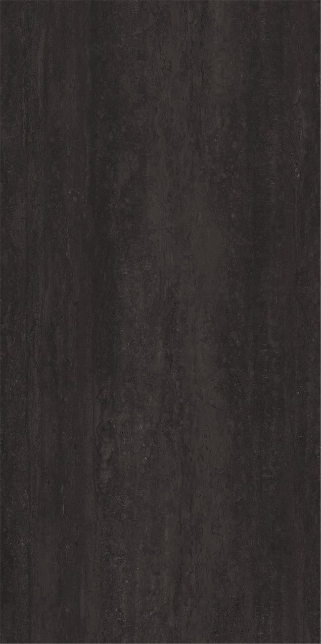 意大利設計磁磚 Italian Design Tiles 洞石 深灰 CX918071GY 90×180cm 地磚 牆磚 柔光磚 Dry grain and throw 半拋幹粒工藝 Dumb and soft face 啞柔面