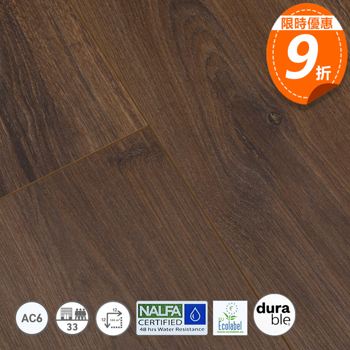 Finfloor無縫地板 西班牙進口 48小時防水 經久耐用  312B Noz Kalas Oak  41048146