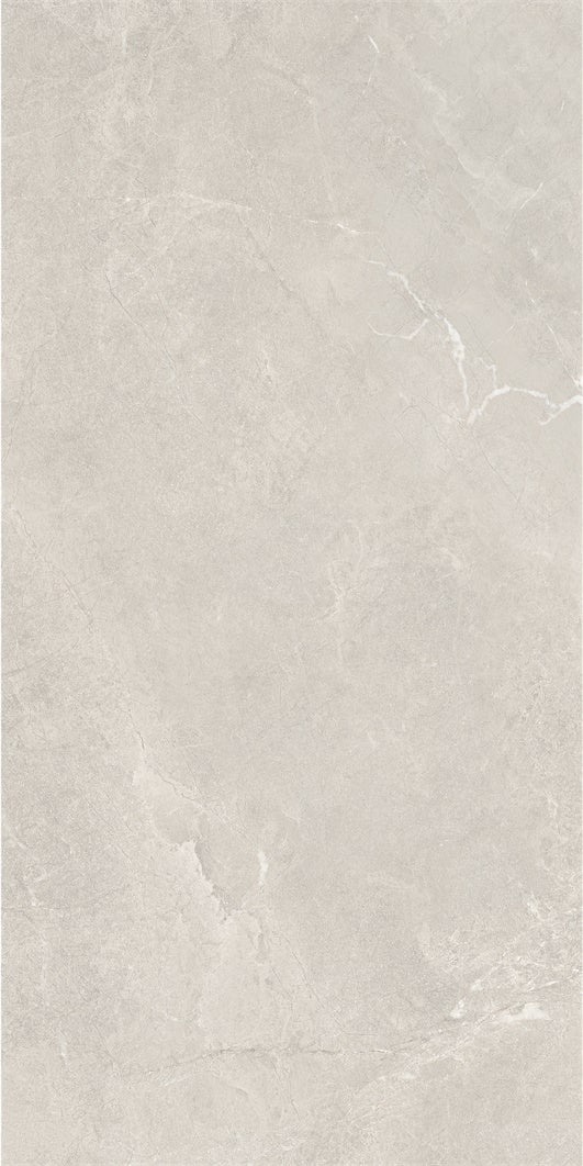 意大利設計磁磚 Italian Design Tiles 水磨石 米灰 FS7515087GY 75×150cm 地磚 牆磚 柔光磚 Dry grain and throw 半拋幹粒工藝 Dumb and soft face 啞柔面