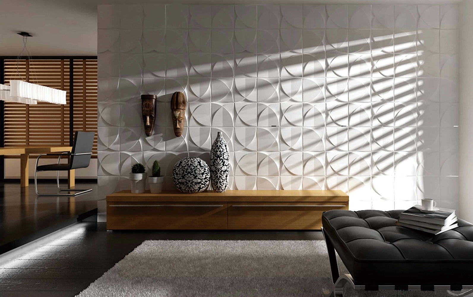 3D Leather Wall Panels 立體浮雕 Customizable 可訂造尺寸 皮紋牆板 立體牆板 繡花牆板 透光牆板 藝術背景墻 皮紋格柵板 皮紋半圓板 環保PU皮材質
