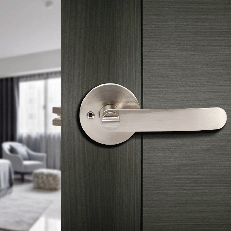 Door Lock Doors Handles Doors Hardware 標配款 F05系列 門鎖 有匙款 冇匙款 圓形 門把手 房間門 浴室衛生間門 弧形把手 一體鎖