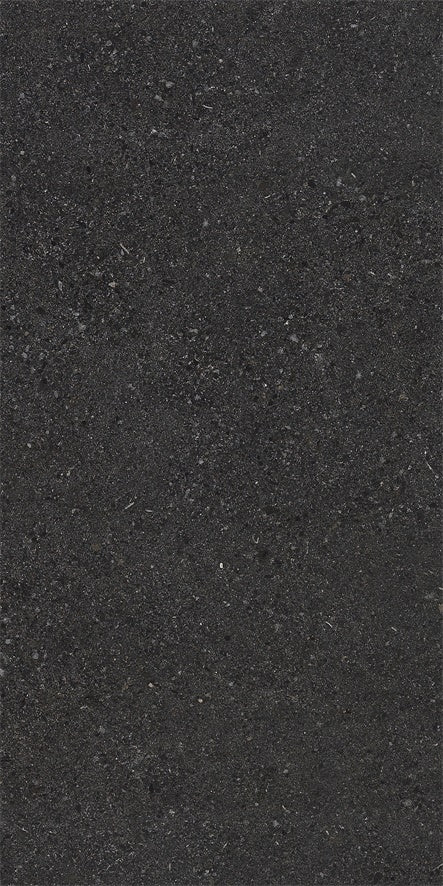 意大利設計磁磚 Italian Design Tiles 水磨石 深灰 FS7515081GY 75×150cm 地磚 牆磚 柔光磚 Dry grain and throw 半拋幹粒工藝 Dumb and soft face 啞柔面