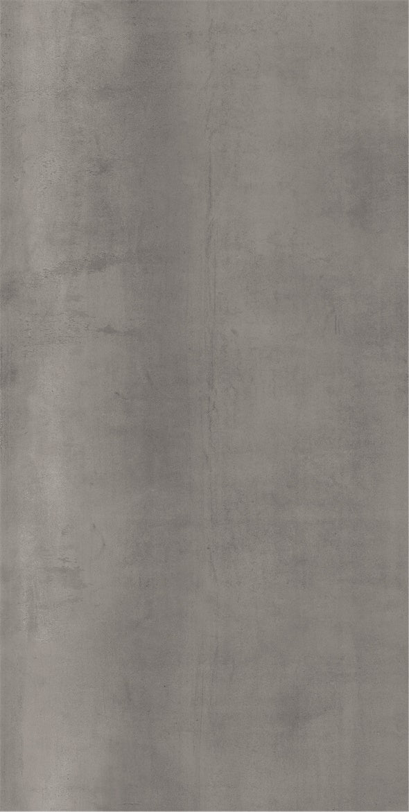 意大利設計磁磚 Italian Design Tiles 金屬質感 銀鏽 FS7515074GY 75×150cm 地磚 牆磚 柔光磚 Dry grain and throw 半拋幹粒工藝 Dumb and soft face 啞柔面