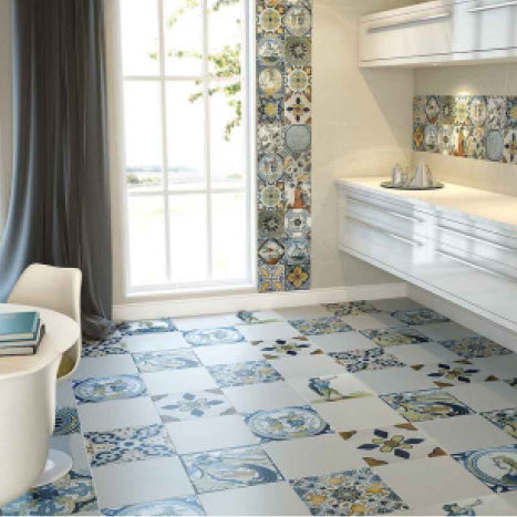 西班牙 Spain MONOPOLE S4701MM1-08D S4701MM3-79D 31.6×31.6cm PAV. BLANCO 吸水磚 花磚 藝術磚