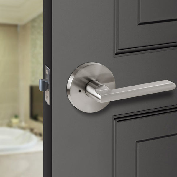 Door Lock Doors Handles Doors Hardware 標配款 F06系列 門鎖 門把手 冇匙款 浴室衛生間門鎖 圓形鎖 一體鎖