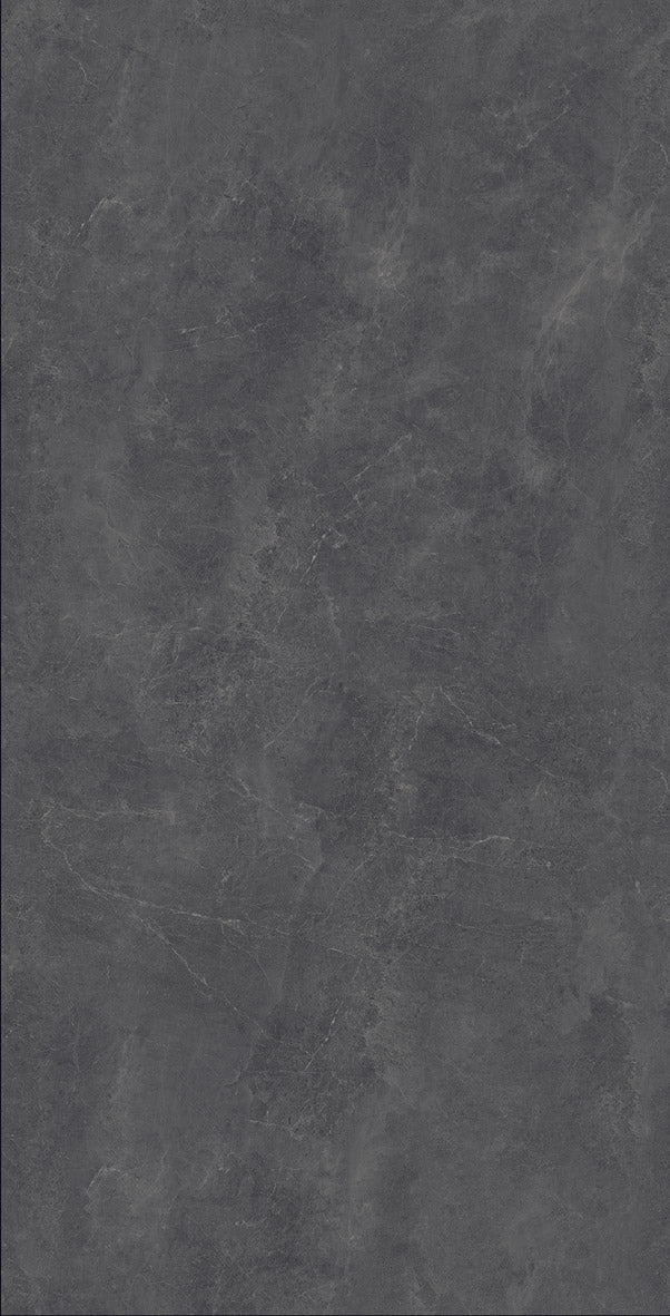 意大利設計磁磚 Italian Design Tiles 理石紋 深灰 CX918073GY 90×180cm 地磚 牆磚 柔光磚 Dry grain and throw 半拋幹粒工藝 Dumb and soft face 啞柔面