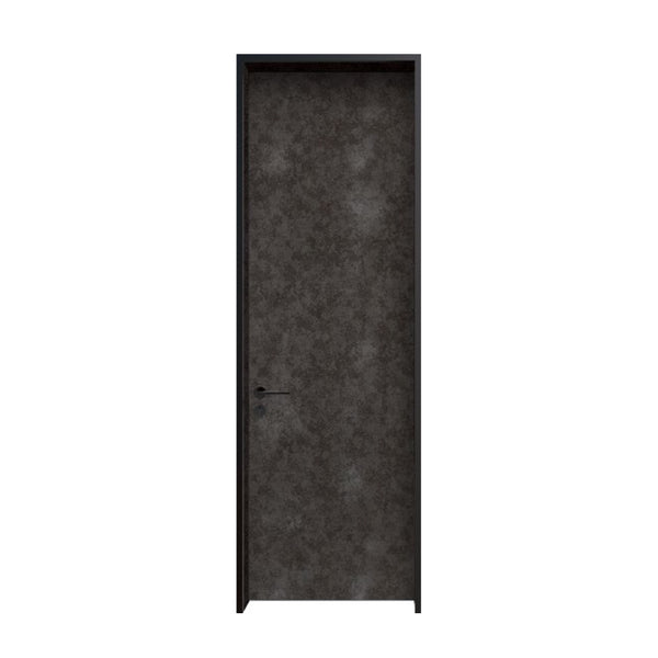 Modern Minimalist Door Flush Wall Aluminum and Wooden Frame EF-2212 流浪星球 25極窄邊框款 Fireproof Board 包框（黑/白/灰） 包鎖 內平內開或外平內開 國標B1級防火門板 鋁木結構門 意式極簡門