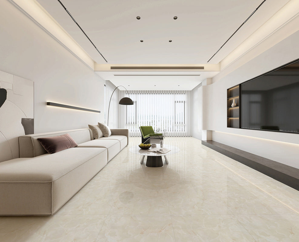 中國佛山磁磚 China Foshan Marble Tiles Glossy 大理石磁磚 連紋磁磚 地磚 牆磚 釉面磚 亮光面 B6007 60×60cm
