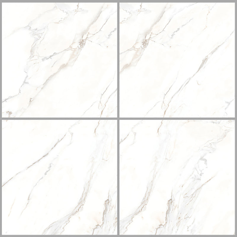 中國佛山磁磚 China Foshan Marble Tiles Glossy 大理石磁磚 連紋磁磚 地磚 牆磚 釉面磚 亮光面 B6884 60×60cm