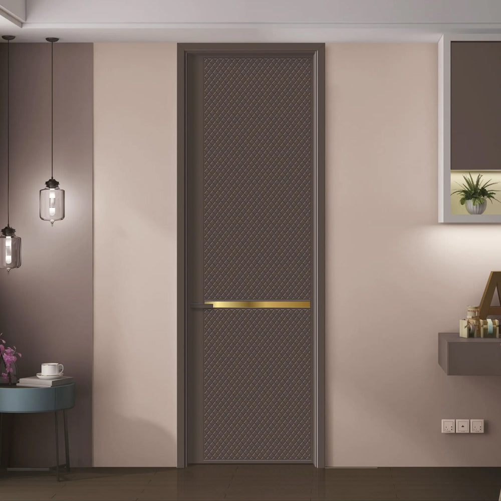 Solid Wood Doors with Painting Interior Doors Morden Style 實木焗漆門 房間門 BXG-01 包門鎖 一體鎖 包門框 多色可選 高定款 現代風格 莫蘭迪色系