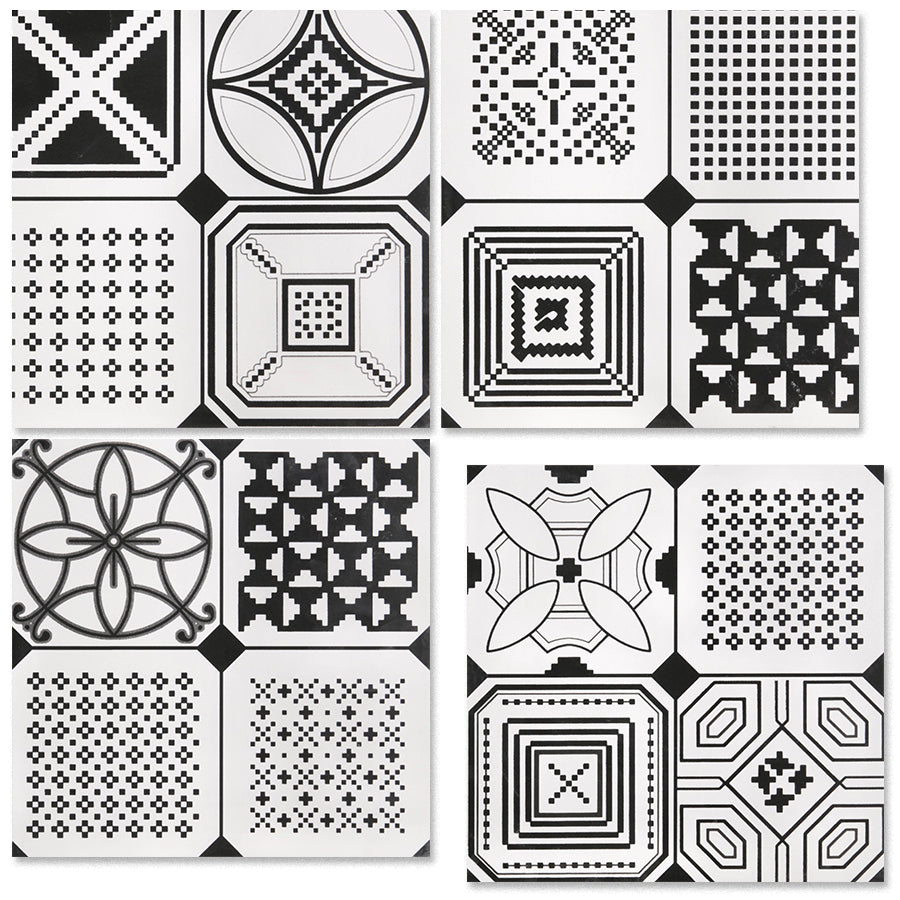 中國佛山瓷磚 China Foshan Tiles Encaustic Tiles 啞光地磚 牆磚F0108花磚 裝飾磚 混裝發貨 隨機圖案 30×30cm