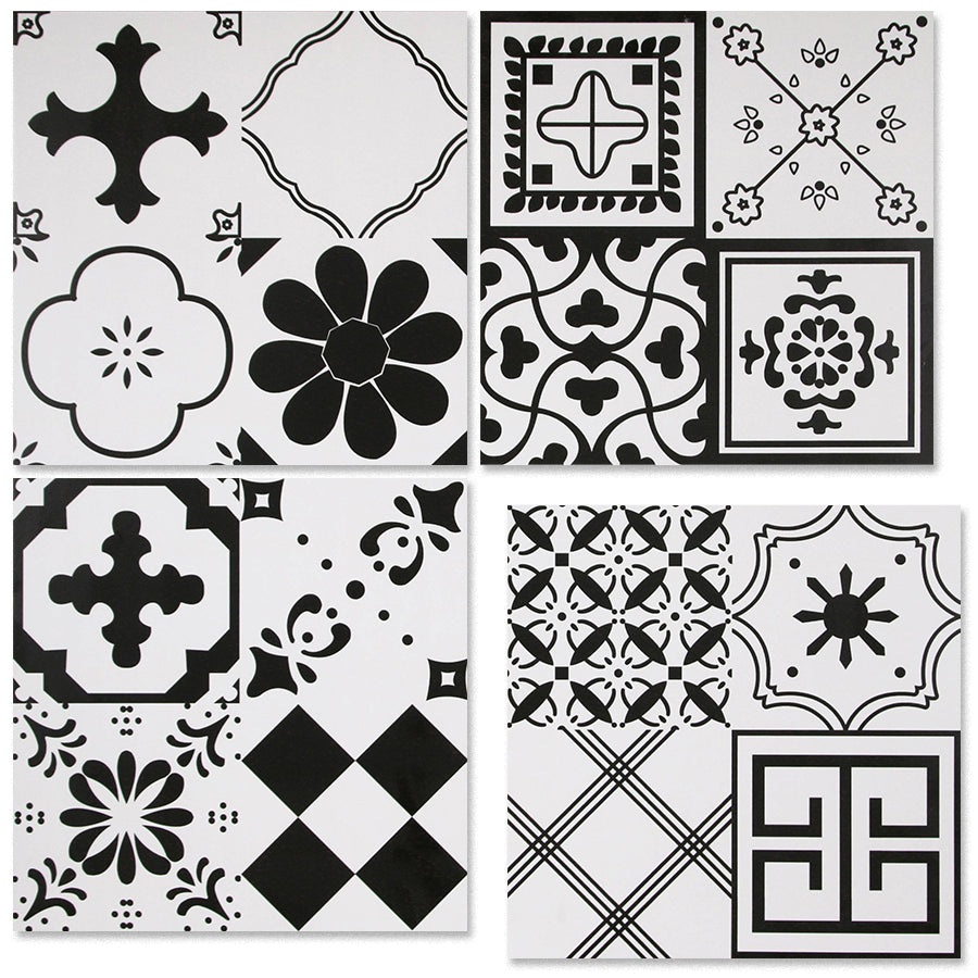 中國佛山瓷磚 China Foshan Tiles Encaustic Tiles 啞光地磚 牆磚F068花磚 裝飾磚 混裝發貨 隨機圖案 30×30cm