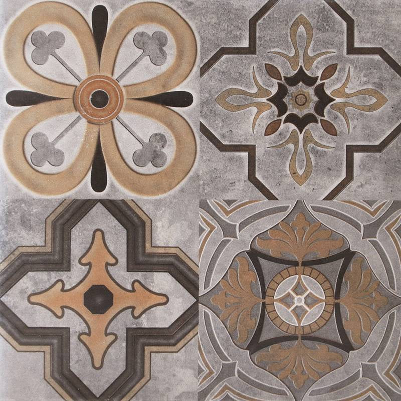 中國佛山瓷磚 China Foshan Tiles Encaustic Tiles 啞光地磚 牆磚F088花磚 裝飾磚 混裝發貨 隨機圖案 30×30cm