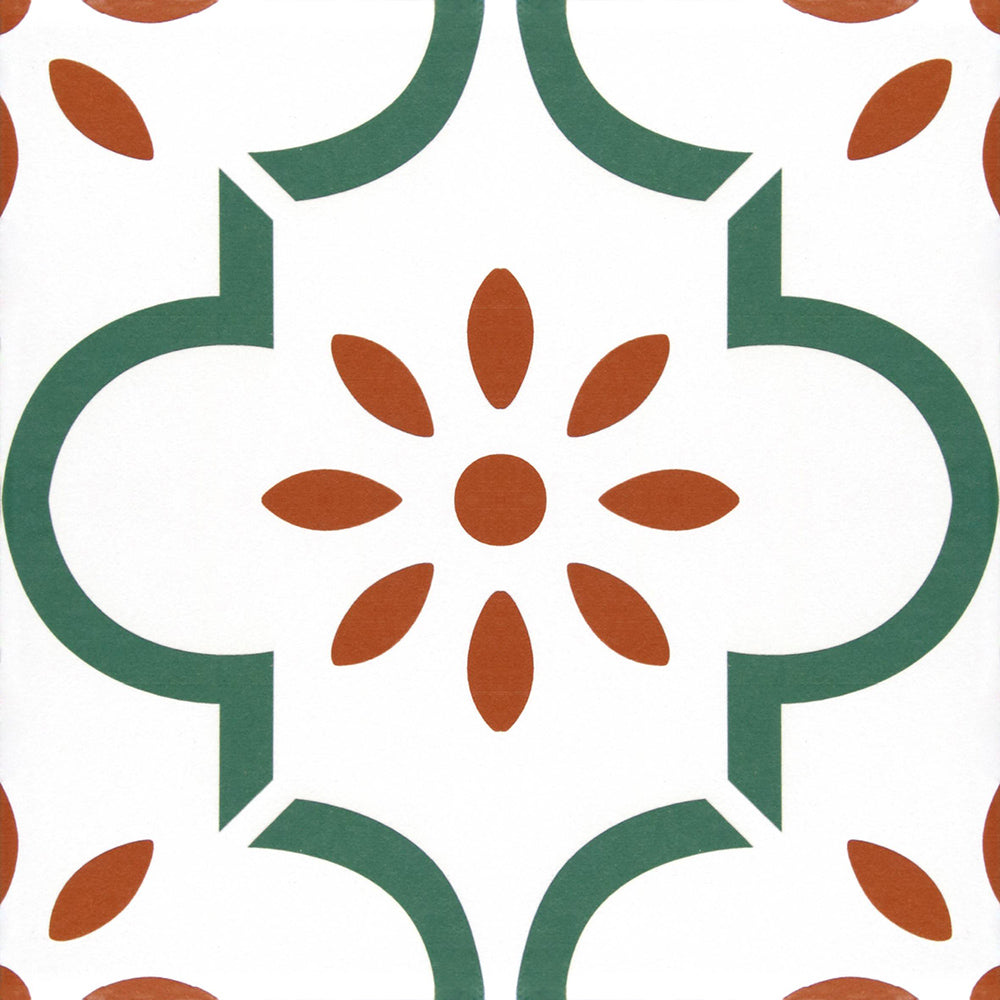 中國佛山瓷磚 China Foshan Tiles Encaustic Tiles 啞光地磚 牆磚F2110 F2111 F2122 F2144 花磚 裝飾磚 混裝發貨 隨機圖案 20×20cm