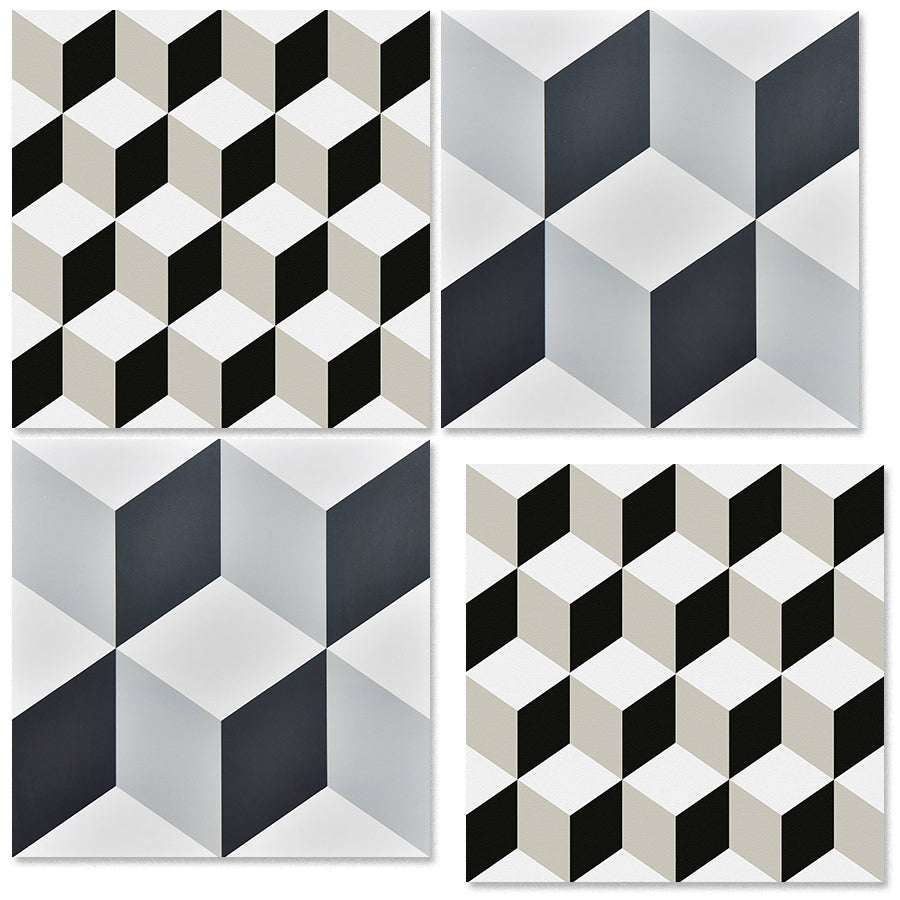 中國佛山瓷磚 China Foshan Tiles Encaustic Tiles 啞光地磚 牆磚 F4010 F4054 花磚 裝飾磚 混裝發貨 隨機圖案 40×40cm