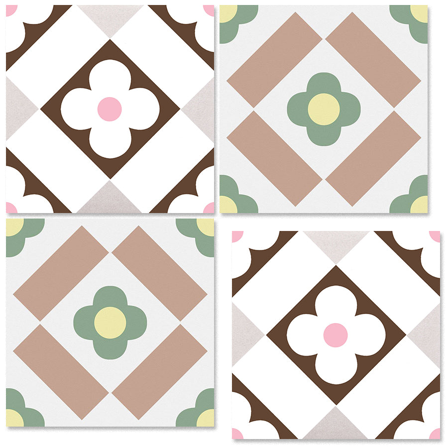 中國佛山瓷磚 China Foshan Tiles Encaustic Tiles 啞光地磚 牆磚 F4011 F4037 花磚 裝飾磚 混裝發貨 隨機圖案 40×40cm