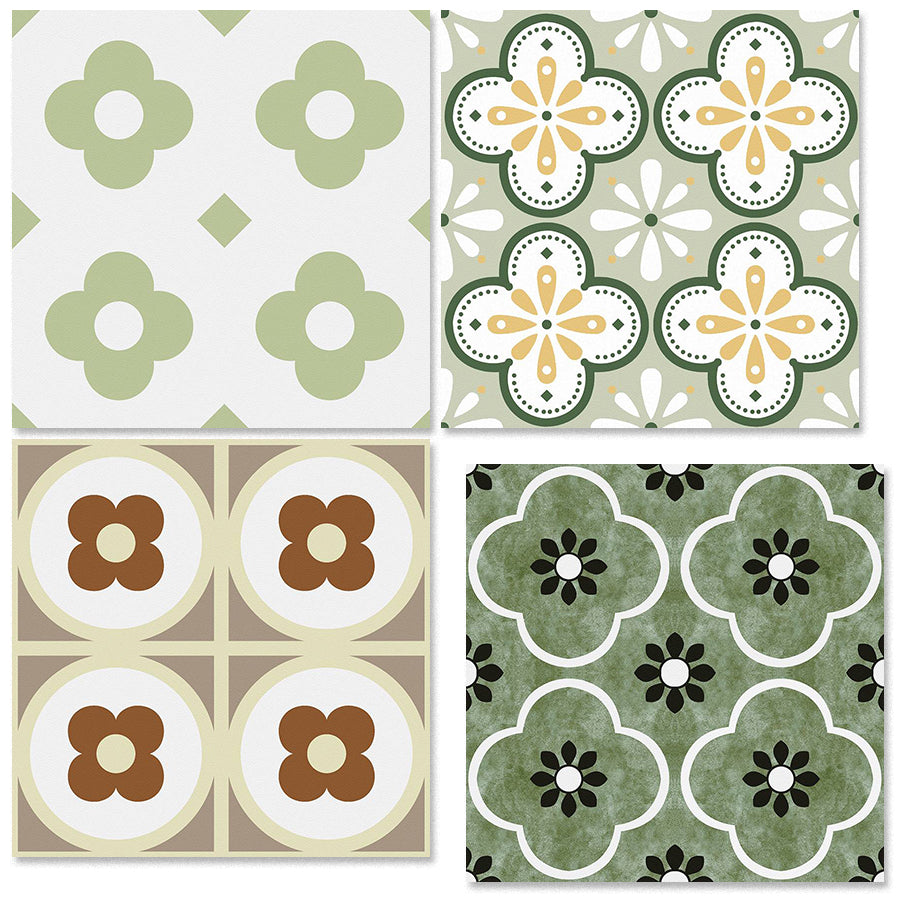 中國佛山瓷磚 China Foshan Tiles Encaustic Tiles 啞光地磚 牆磚 F4071 F4080 F4087 F4091 花磚 裝飾磚 混裝發貨 隨機圖案 40×40cm