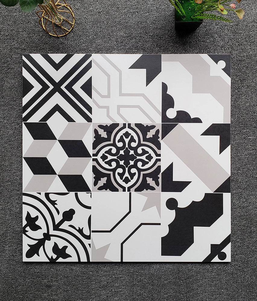 中國佛山瓷磚 China Foshan Tiles Encaustic Tiles 啞光地磚 牆磚 F6011 花磚 裝飾磚 60×60cm