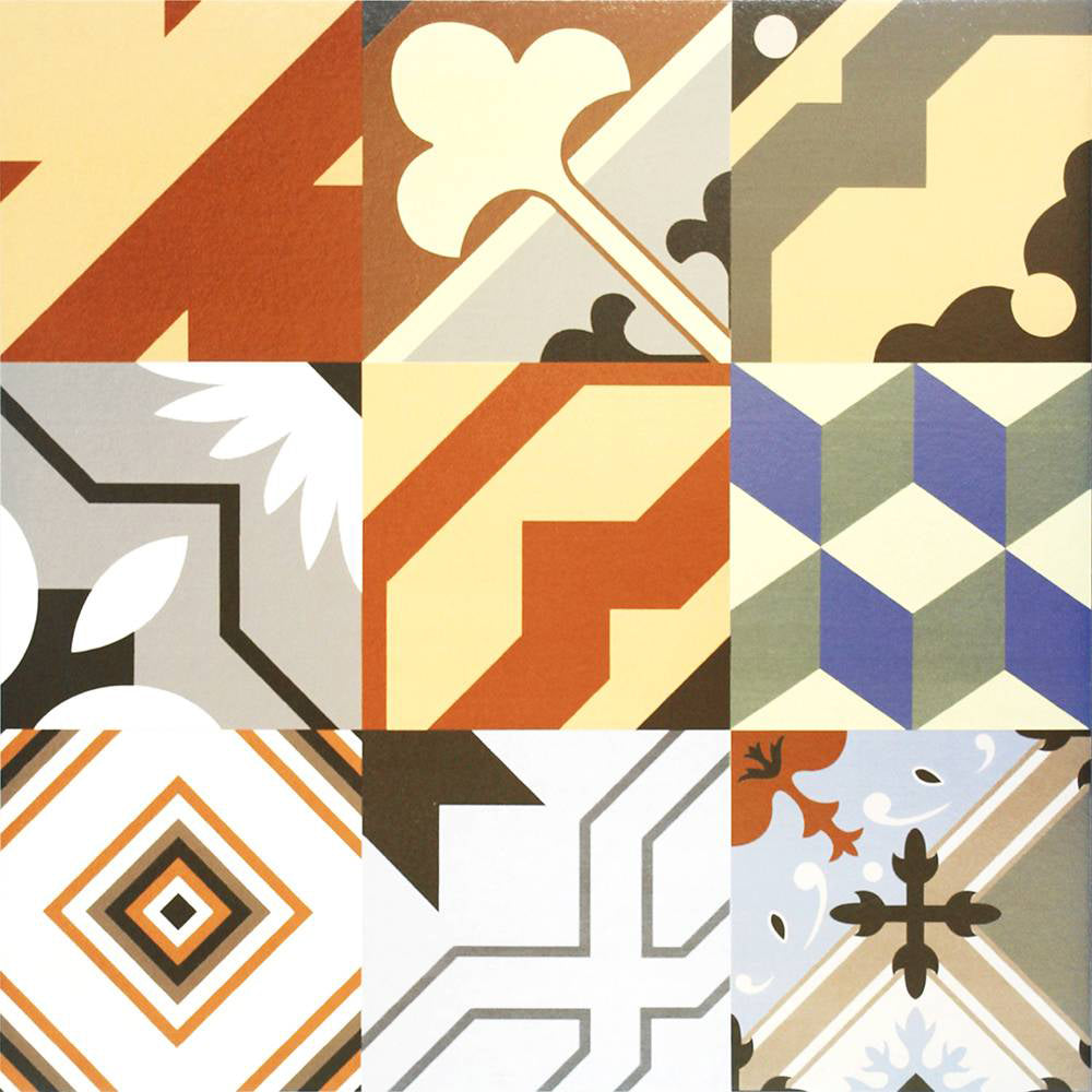中國佛山瓷磚 China Foshan Tiles Encaustic Tiles 啞光地磚 牆磚 F6013 花磚 裝飾磚 60×60cm