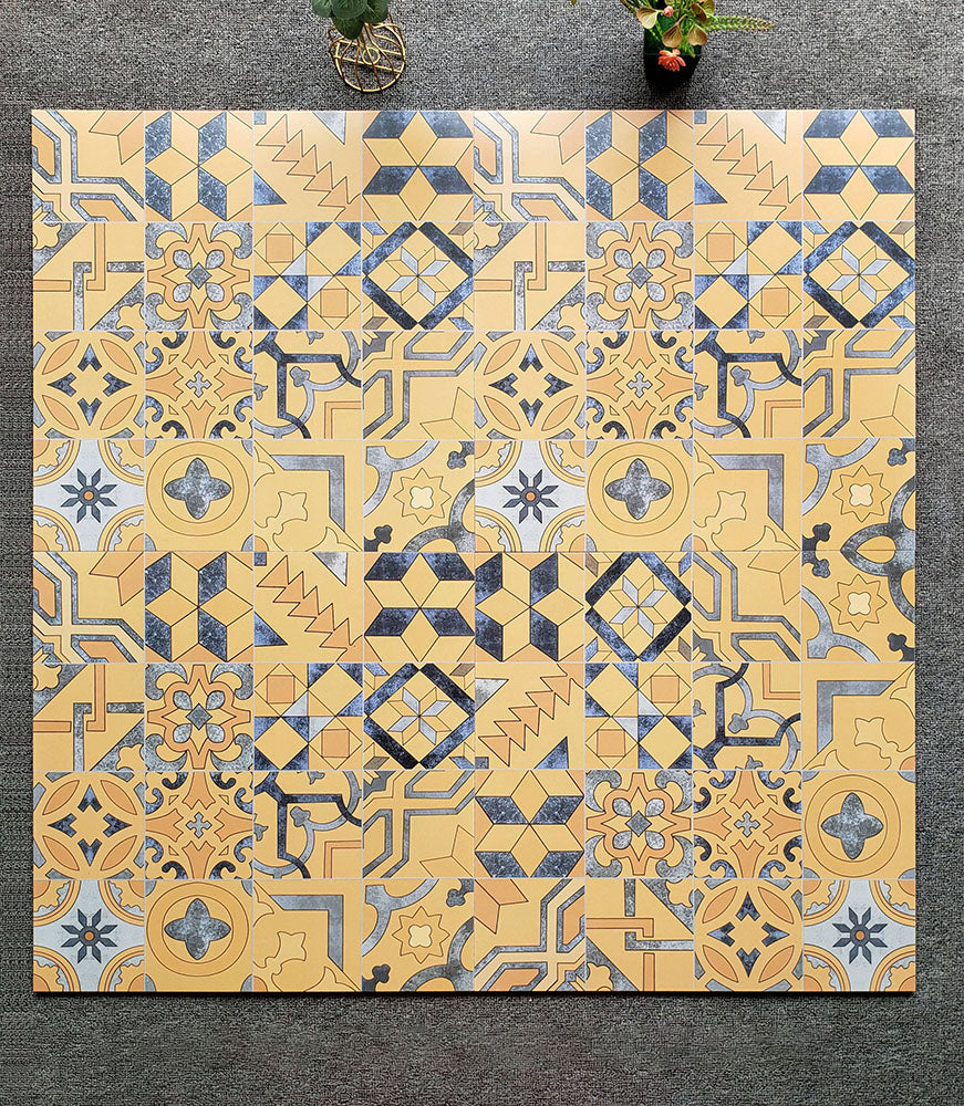 中國佛山瓷磚 China Foshan Tiles Encaustic Tiles 啞光地磚 牆磚 F6015 花磚 裝飾磚 60×60cm