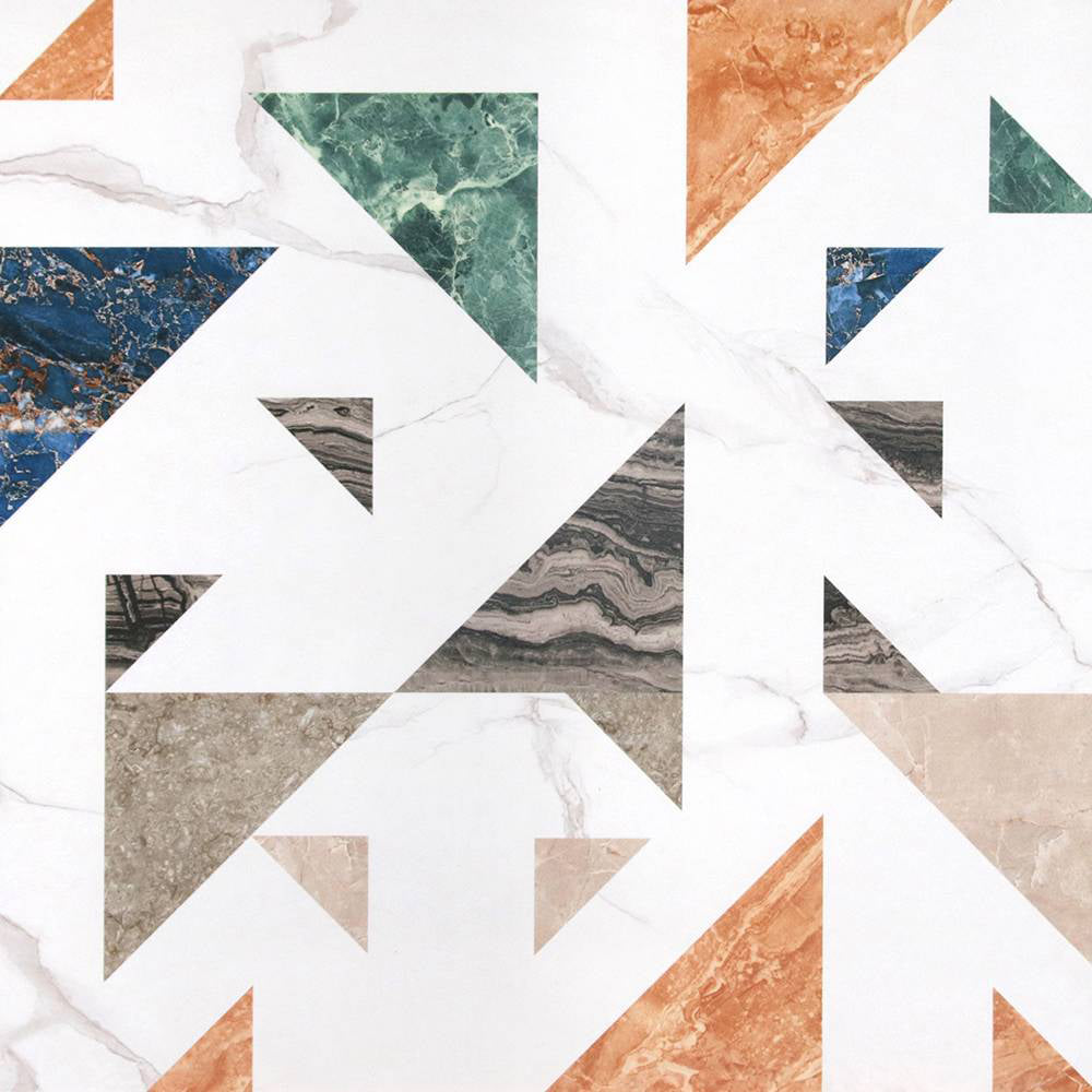 中國佛山瓷磚 China Foshan Tiles Encaustic Tiles 啞光地磚 牆磚 F6053 花磚 裝飾磚 60×60cm