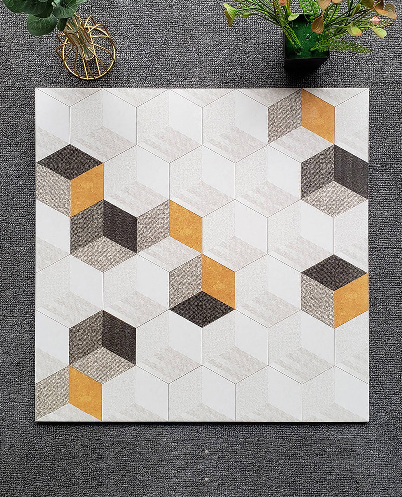 中國佛山瓷磚 China Foshan Tiles Encaustic Tiles 啞光地磚 牆磚 F6054 花磚 裝飾磚 60×60cm