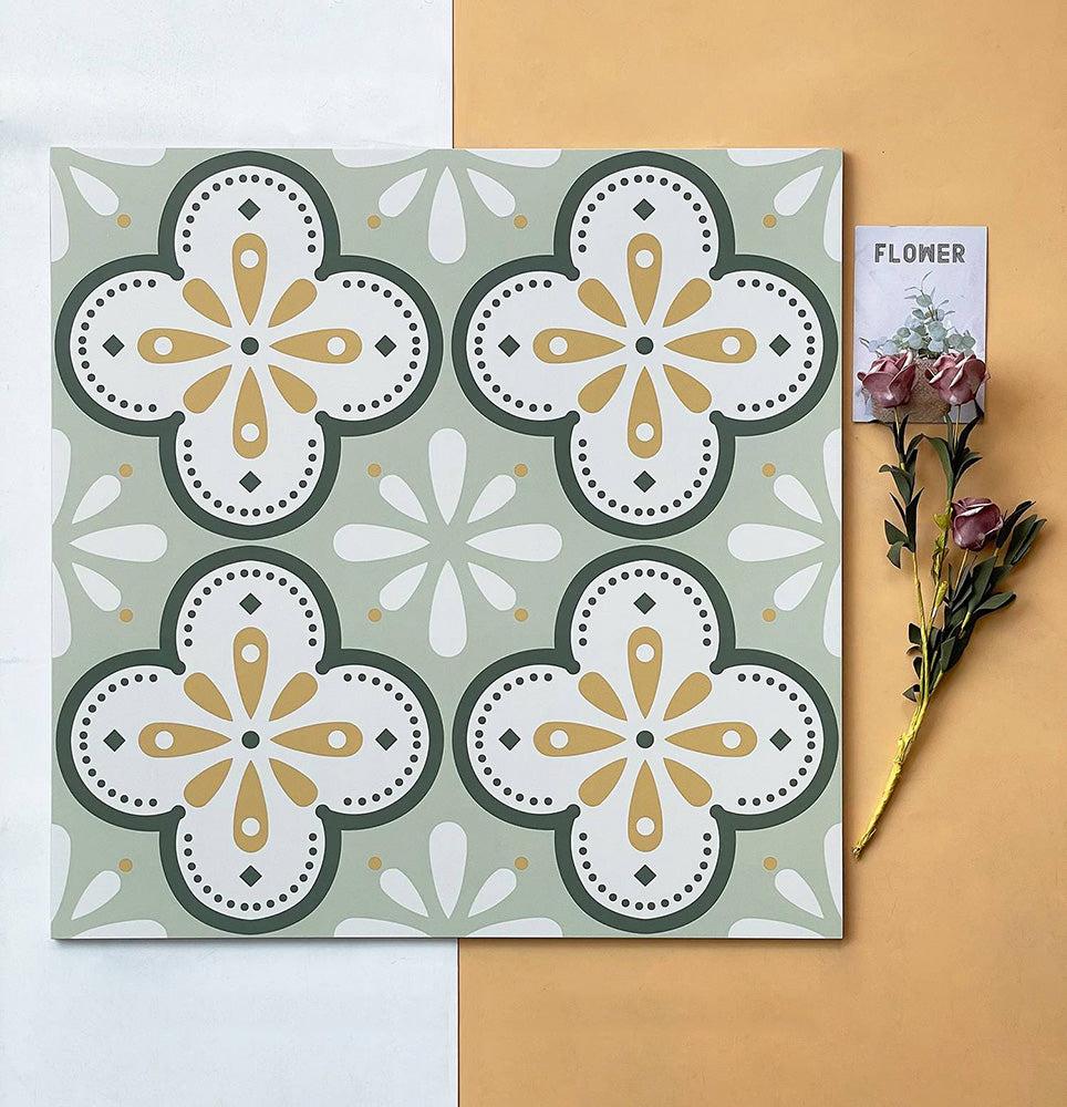 中國佛山瓷磚 China Foshan Tiles Encaustic Tiles 啞光地磚 牆磚 F6061 花磚 裝飾磚 60×60cm