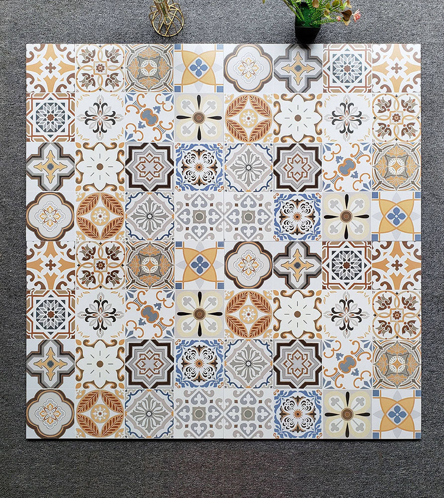中國佛山瓷磚 China Foshan Tiles Encaustic Tiles 啞光地磚 牆磚 F6213 花磚 裝飾磚 60×60cm
