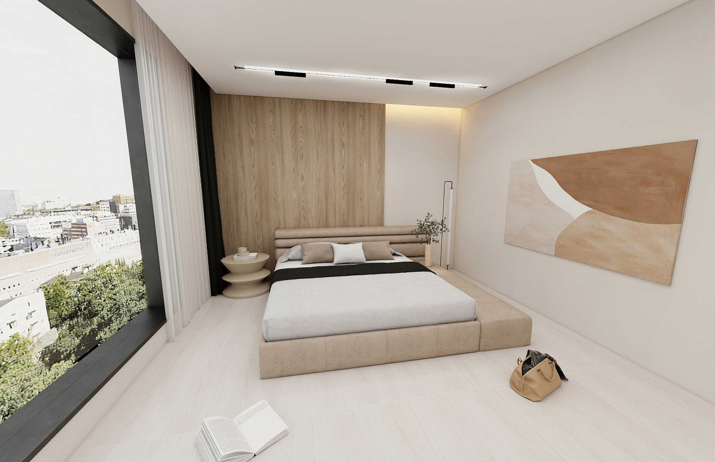 中國佛山磁磚 FOSHAN Tiles G61221 木紋磚 Wood Grain Brick 地磚 啞光 60×120cm