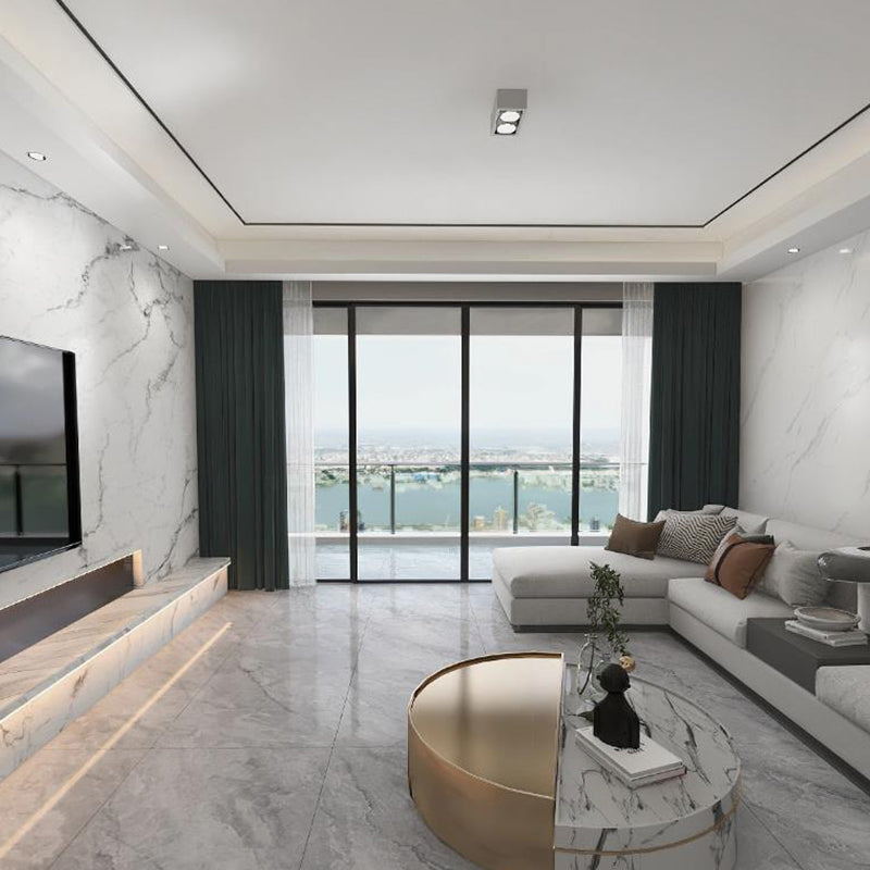 中國佛山瓷磚 China Foshan Marble Tiles Glossy 大理石瓷磚 連紋瓷磚 地磚 墻磚 釉面磚 亮光面 風間岩GT715032 75×150cm