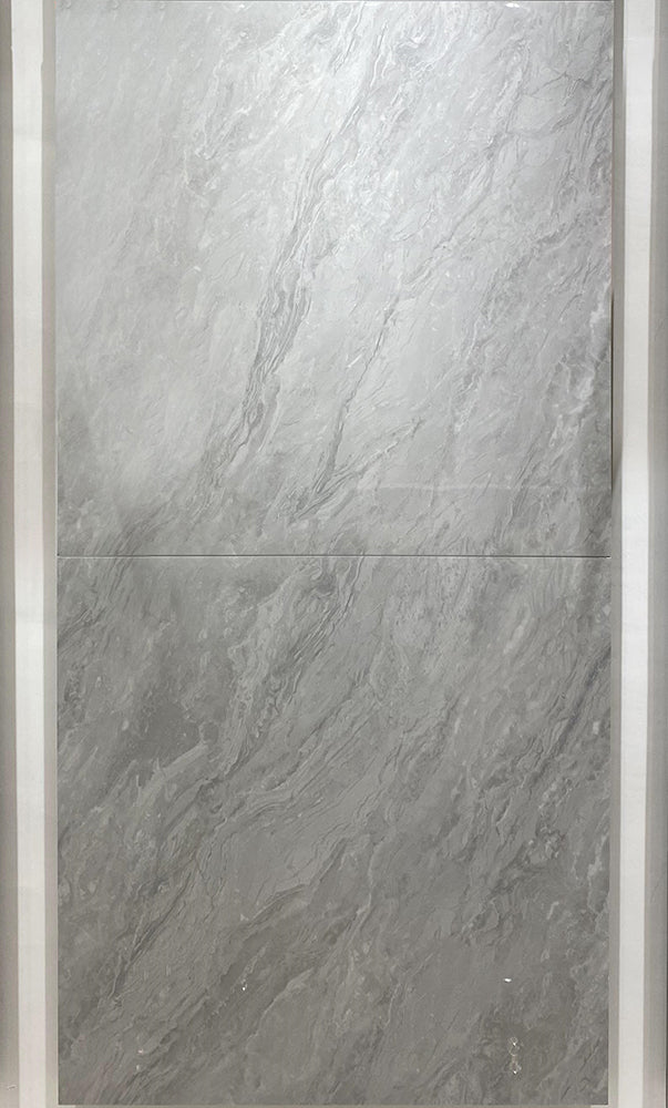 中國佛山瓷磚 China Foshan Marble Tiles Glossy 大理石瓷磚 連紋瓷磚 地磚 墻磚 釉面磚 亮光面 帕加尼灰GT8861 80×80cm