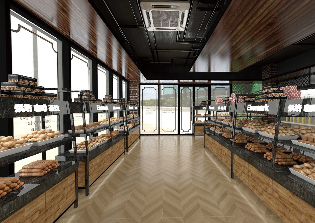 中國佛山磁磚 FOSHAN Tiles GY613 木紋磚 Wood Grain Brick 地磚 啞光 60×120cm