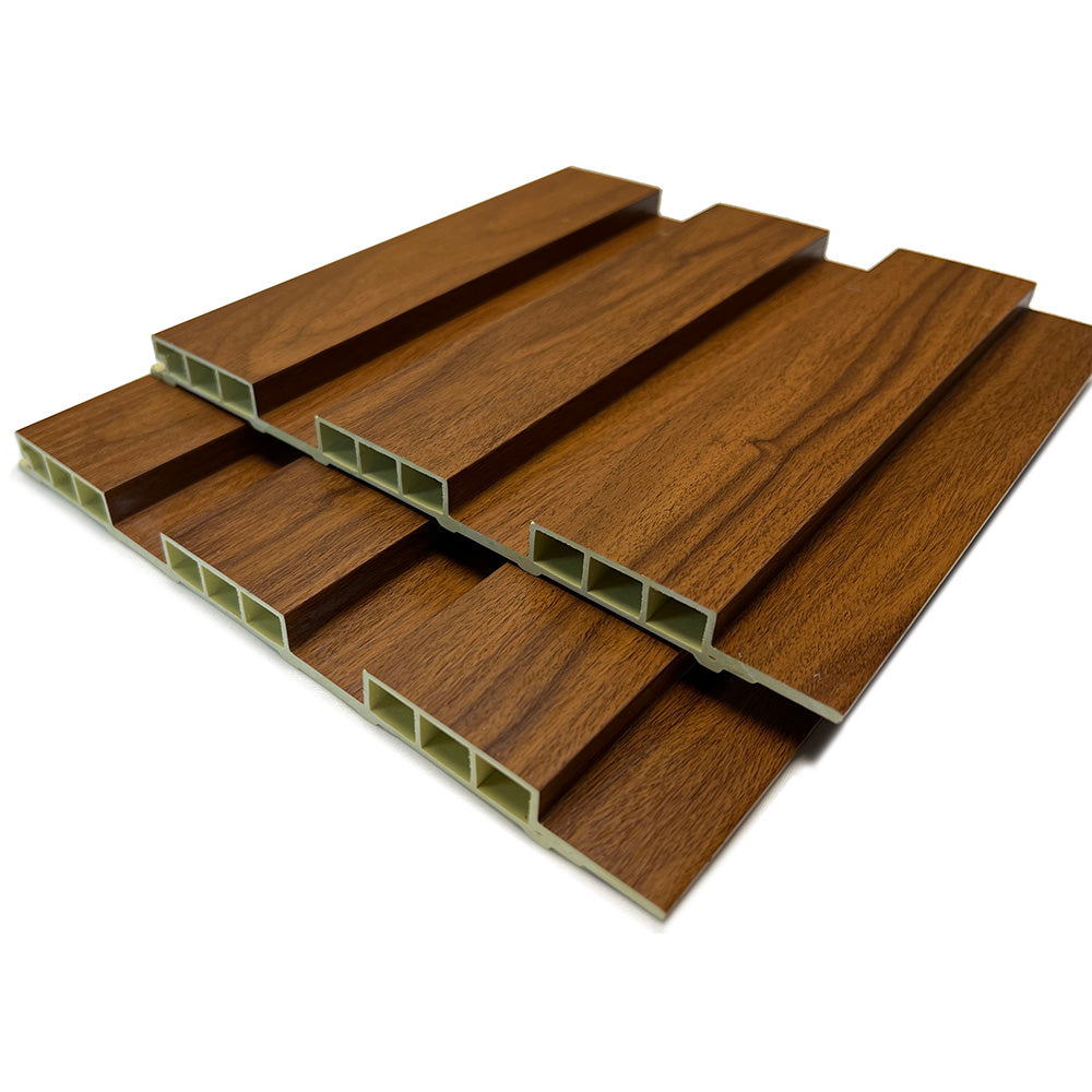 WPC SOLLID BOARD GREAT WALL BOARD 竹木纖維板 格柵板 長城板 20.4×300cm