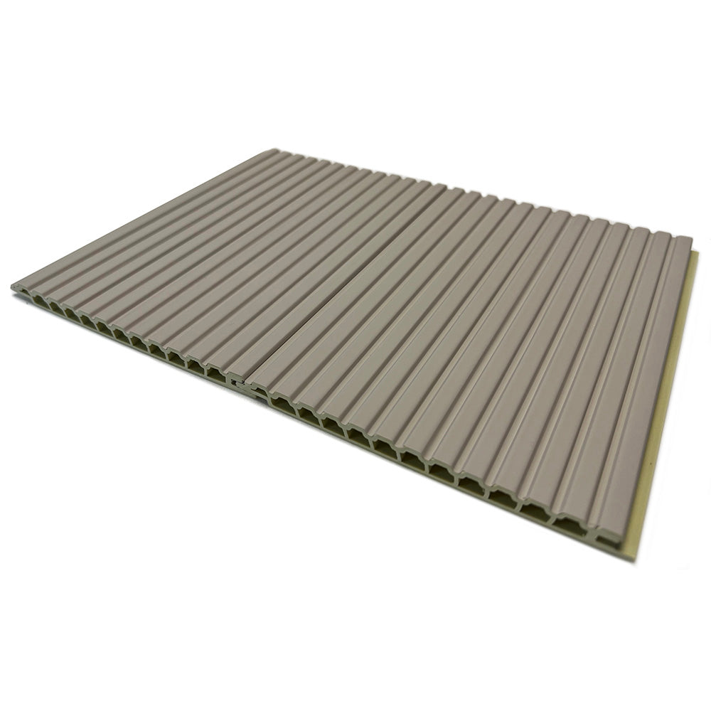 WPC SOLLID BOARD GREAT WALL BOARD 竹木纖維板 格柵板 長城板 13.7×300cm