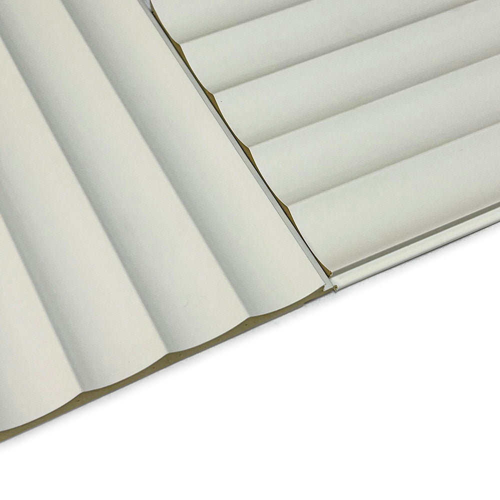 WPC SOLLID BOARD GREAT WALL BOARD 竹木纖維板 S125實心波浪板 12.8×300cm