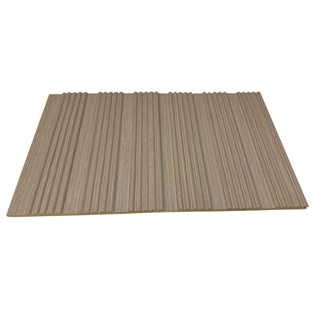 WPC SOLLID BOARD GREAT WALL BOARD 竹木纖維板 S163平板格柵 16.4×300cm