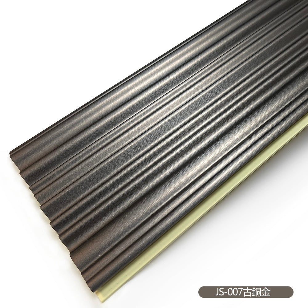 WPC SOLLID BOARD GREAT WALL BOARD 竹木纖維板 160波紋板 16×300cm