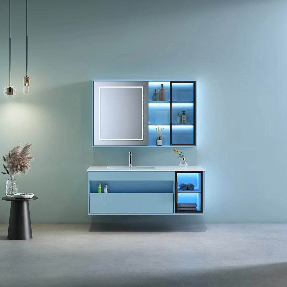 Bathroom Cabinets KMT-1012 浴室櫃 Mirror Cabinets 鏡櫃 台上盆 台下盤 現代風格 智能鏡櫃