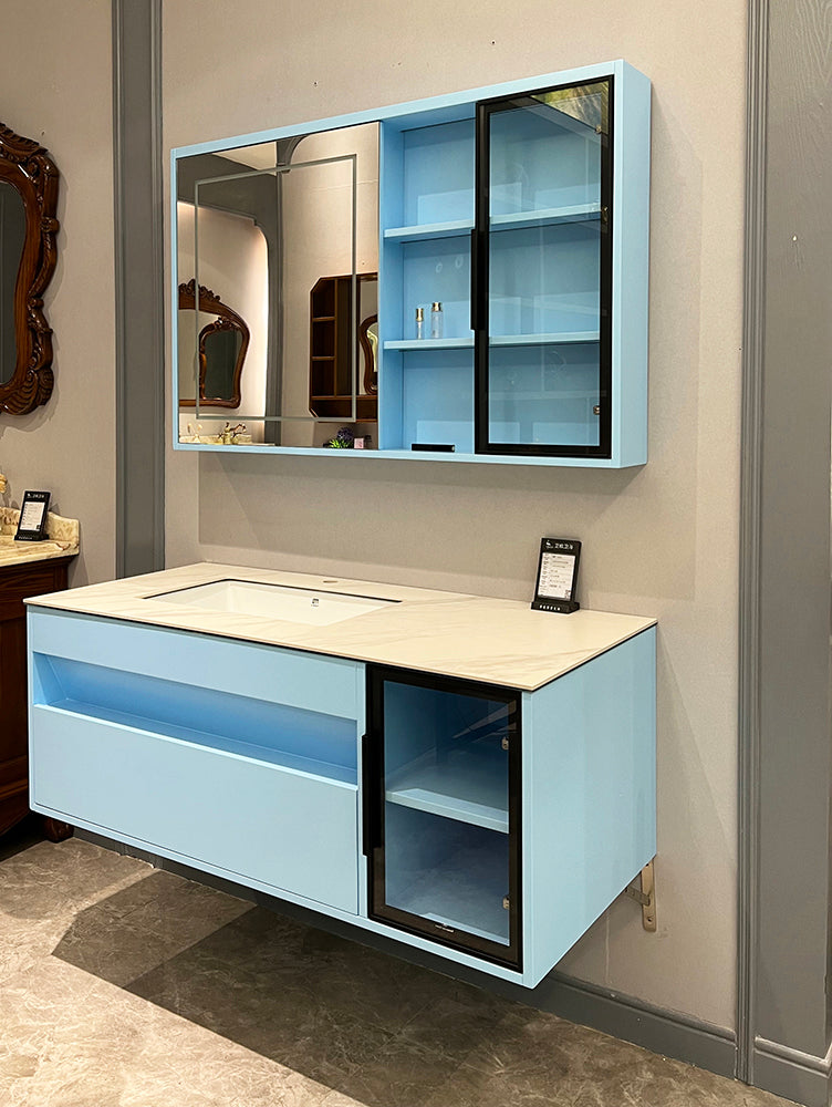 Bathroom Cabinets KMT-1012 浴室櫃 Mirror Cabinets 鏡櫃 台上盆 台下盤 現代風格 智能鏡櫃