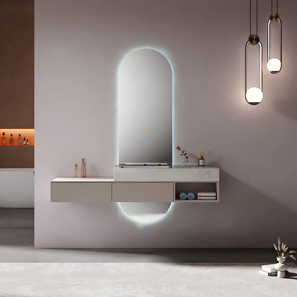 Bathroom Cabinets KMT-1016 浴室櫃 Mirror Cabinets 鏡櫃 台上盆 台下盤 現代風格 智能鏡櫃