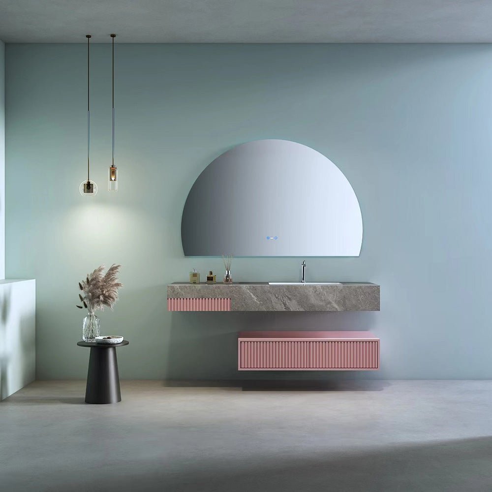 Bathroom Cabinets KMT1015 浴室櫃 Mirror Cabinets 鏡櫃 台上盆 台下盤 現代風格 智能鏡櫃