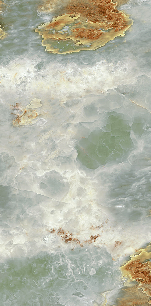 意大利設計瓷磚 Italian Design Tiles 奢石系列 LJ75G009 奧利芬玉 75x150cm Luxury Marble tiles 亮光磚 Gloss Tiles 地磚 墻磚 Porcelain Tiles