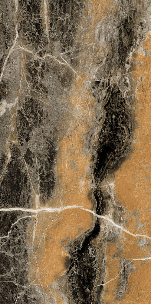 意大利設計瓷磚 Italian Design Tiles 奢石系列 LJ75G248 巴西棕 75x150cm Luxury Marble tiles 亮光磚 Gloss Tiles 地磚 墻磚 Porcelain Tiles