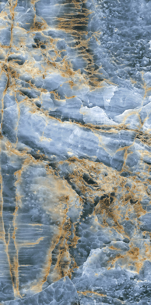 意大利設計瓷磚 Italian Design Tiles 奢石系列 LJ75G251 皇家藍玉 75x150cm Luxury Marble tiles 亮光磚 Gloss Tiles 地磚 墻磚 Porcelain Tiles