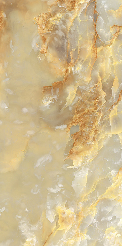意大利設計瓷磚 Italian Design Tiles 奢石系列 LJ98G231 黃翡翠 90x180cm Luxury Marble tiles 亮光磚 Gloss Tiles 地磚 墻磚 Porcelain Tiles