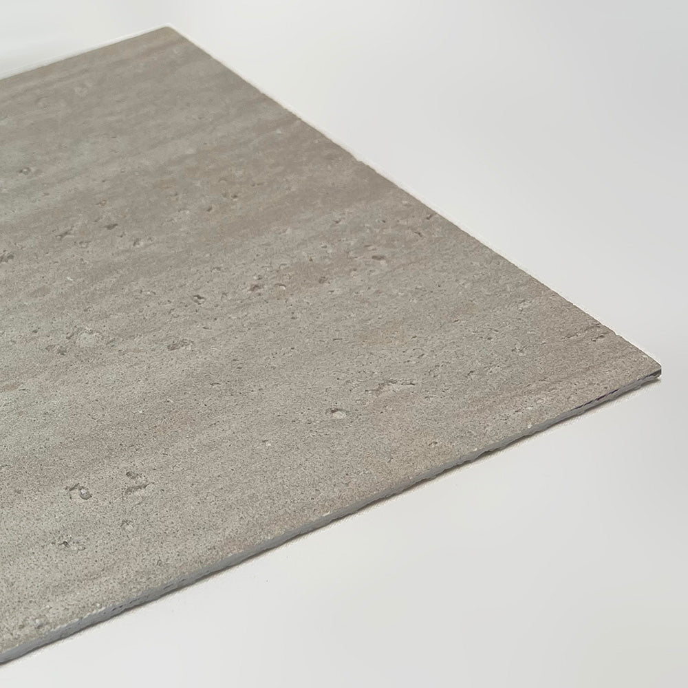 Flexible Stone 軟瓷 Veneer Sheet Interior and Exterior 柔性石材 真石質感 防水防潮 室內戶外可用 羅馬洞石120x60cm雲山白 MF00106121A 羅馬黃洞石 窯變色